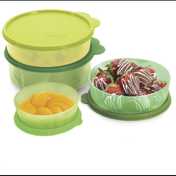 Set of 4 Tupperware Refrigerator and Storage Bowl 500 ml each bowl Fast Shipping